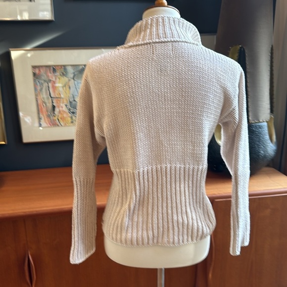 Cotton Summer blazer by pure hand knit entirely handmade - Picture 14 of 15